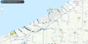 Erie Fishing easements